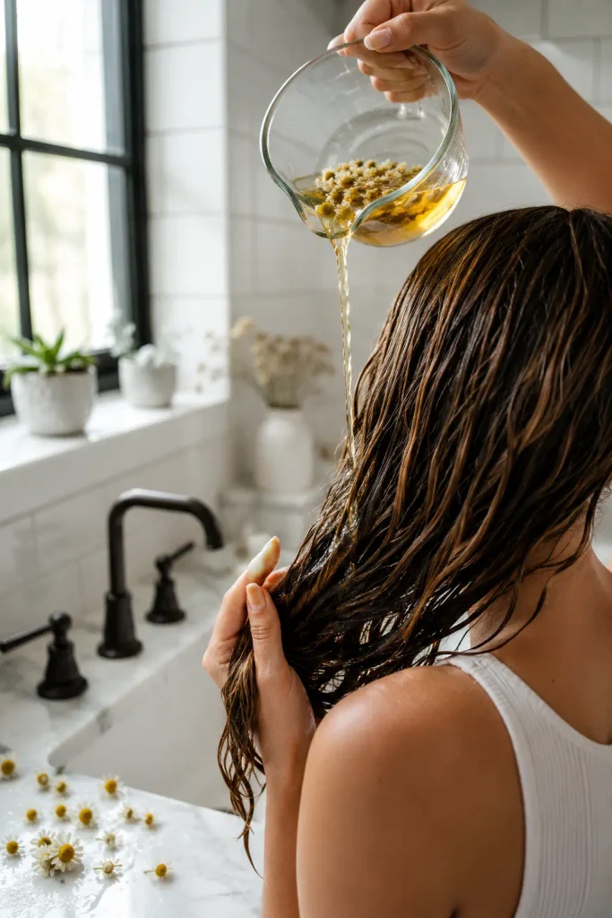 Chamomile Tea Rinse