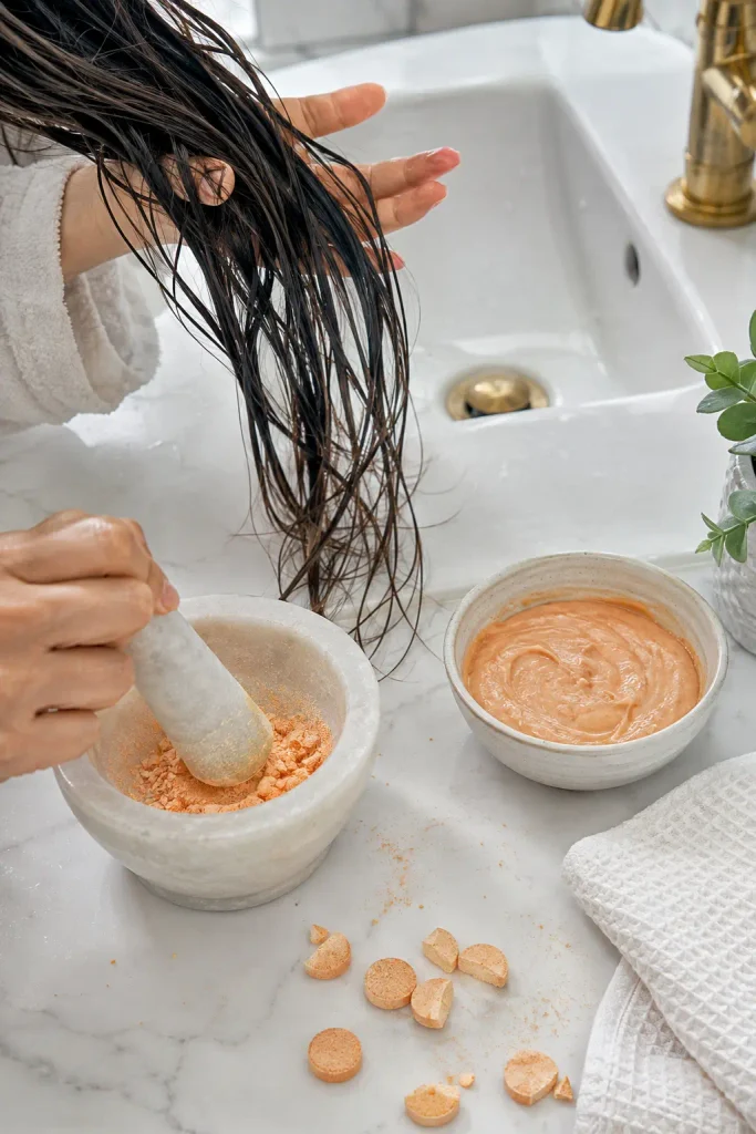 Crushed Vitamin C Treatment