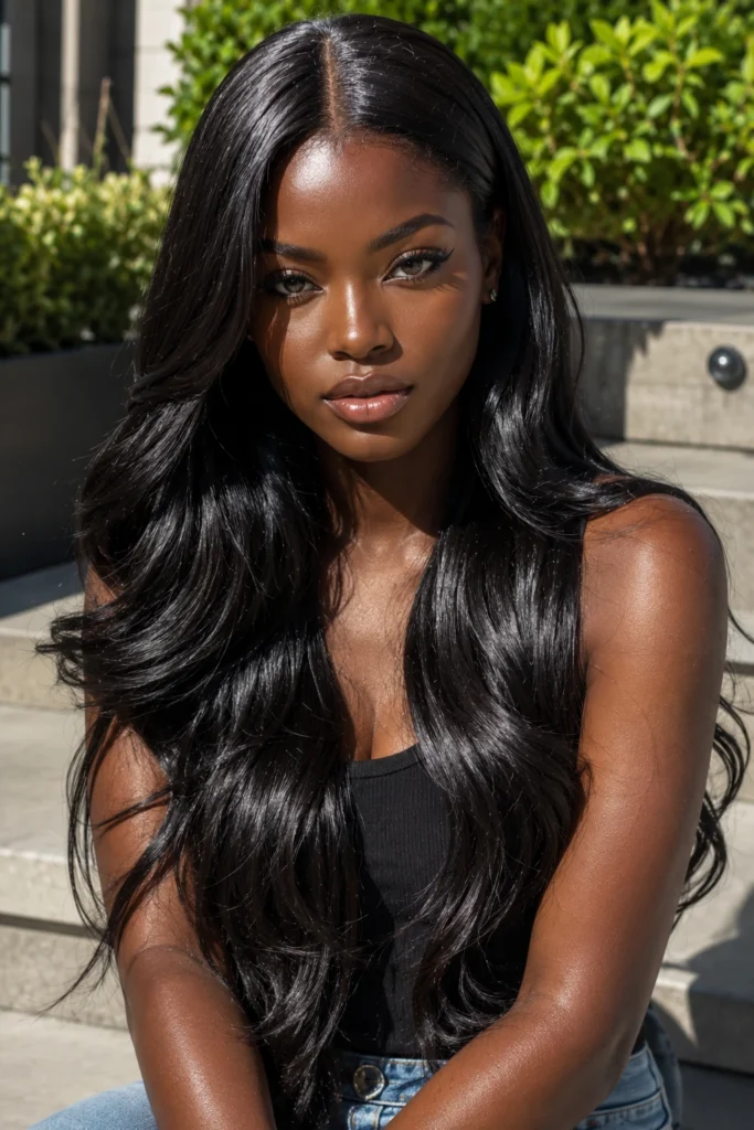 Match Deep Ebony Skin with Dark Chocolate or Rich Black