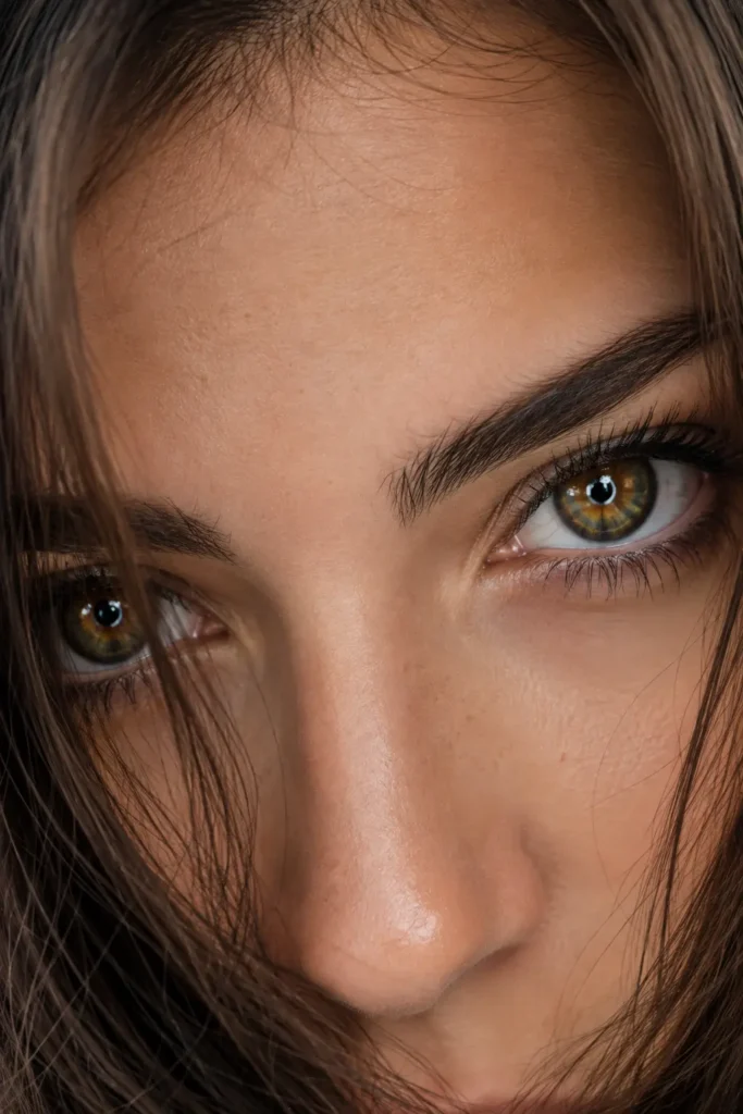 Match Your Eye Color Depth with Your Hair Tone