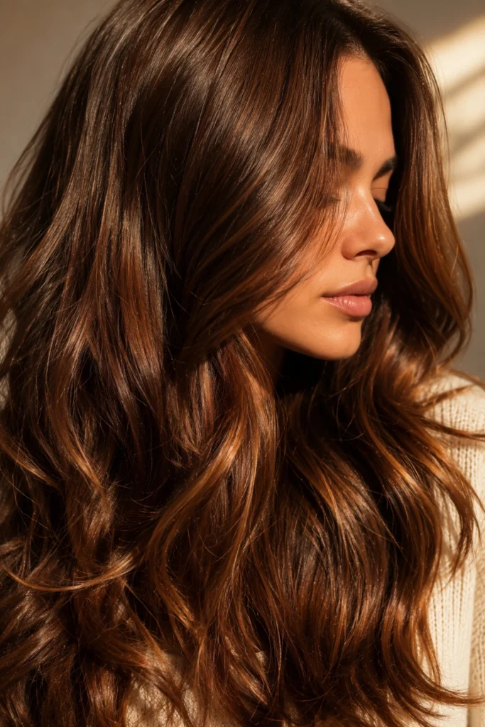 Pick Chestnut Brown to Bring Warmth to Neutral Skin