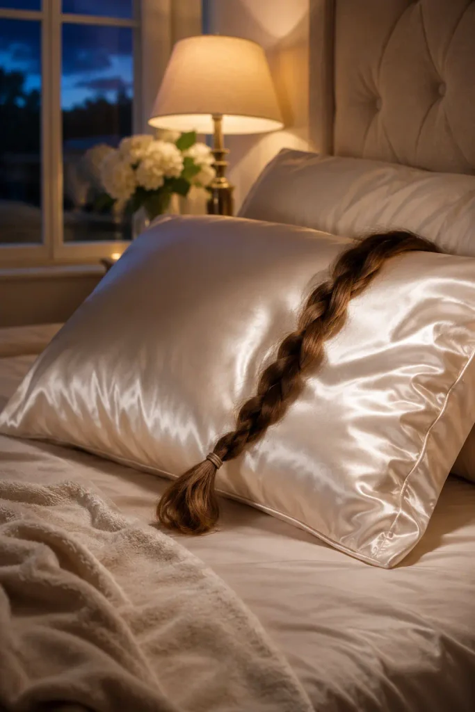  Protect Your Progress Overnight With Silk and Loose Braids