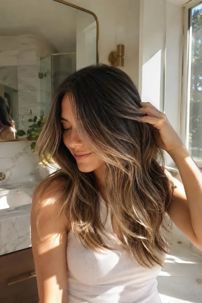Soft Face-Framing Balayage That Softens Every Angle