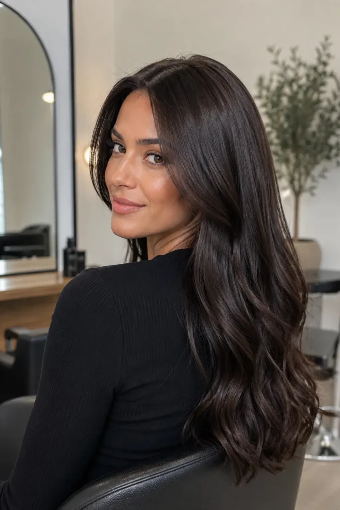 Trading Harsh Black For Soft Espresso Brown