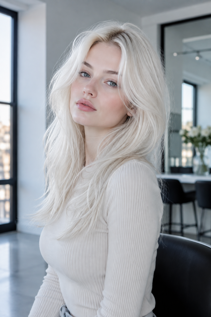 Wear Platinum Blonde Only if You Have Cool Porcelain Skin