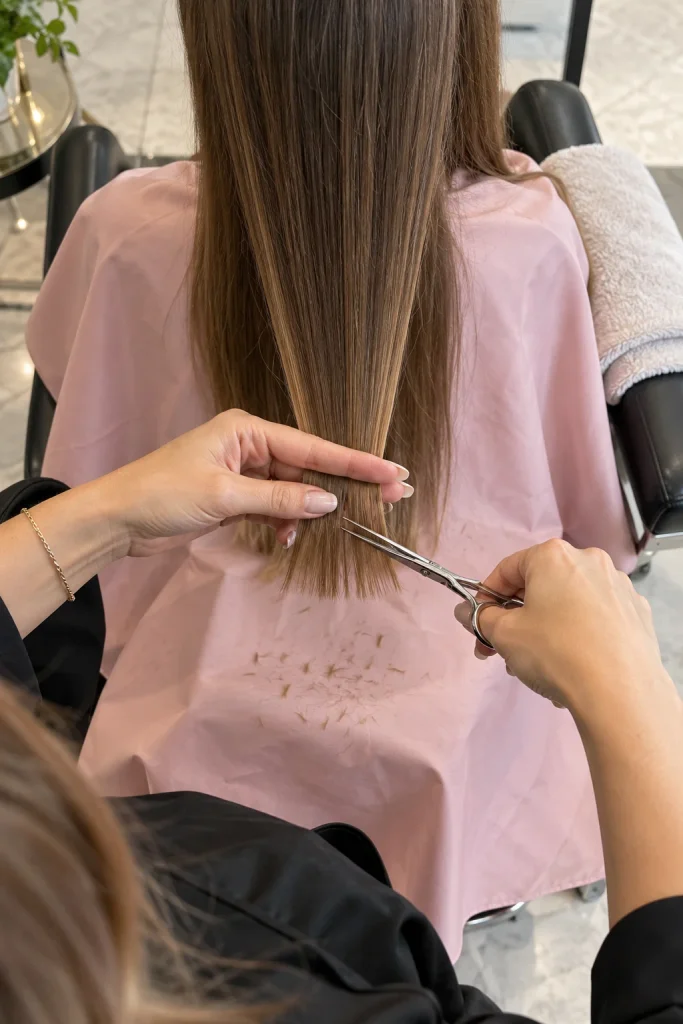 A Dusting Trim When You're Growing Your Hair Out