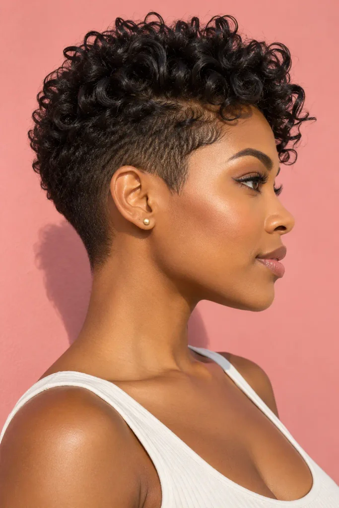 this one depends most on a stylist who cuts dry.