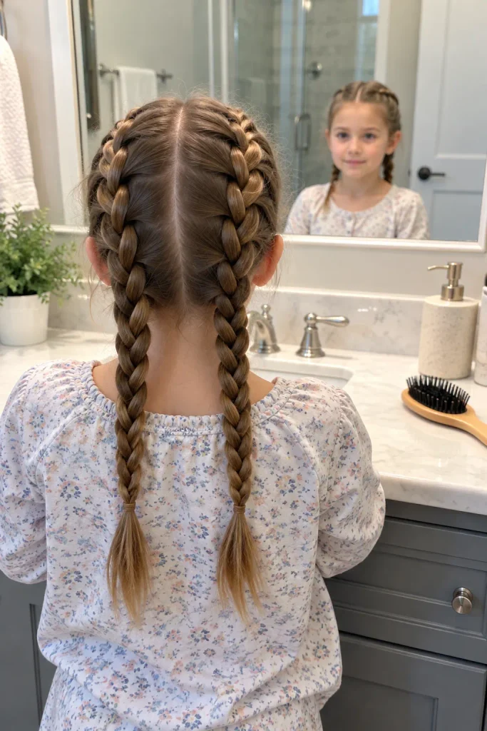 Double Dutch Braids That Actually Survive Recess
