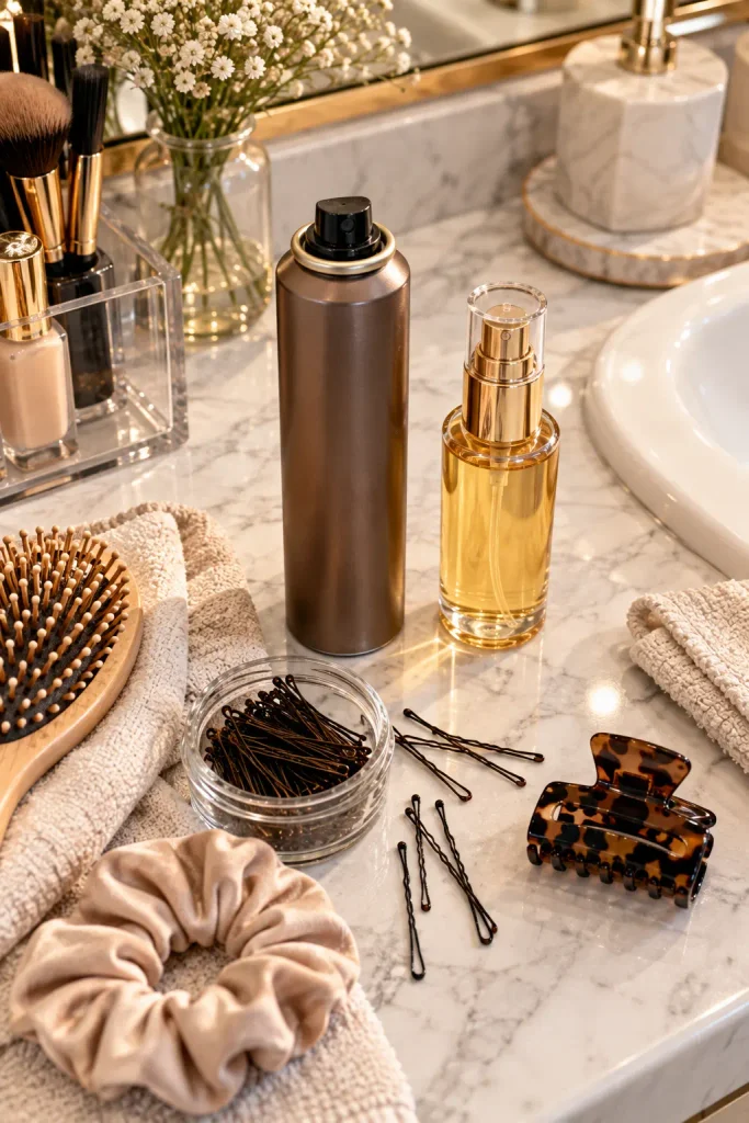 Build a Day Of Touch Up Kit for Root Shine and Flyaways